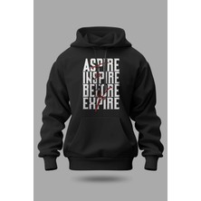 Buzagi Aspire Oversize Kapüşonlu Unisex Şardonlu Sweatshirt