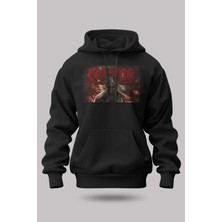 Buzagi Kreator Oversize Kapüşonlu Unisex Şardonlu Sweatshirt