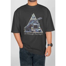 Buzagi Def Leppard Dijital Baskı Oversize Unisex Tişört