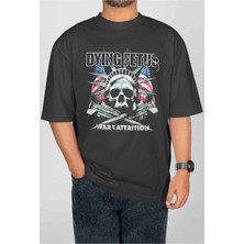Buzagi Dying Fetus Dijital Baskı Oversize Unisex Tişört
