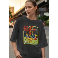Buzagi Sell Soul Dijital Baskı Oversize Unisex Tişört