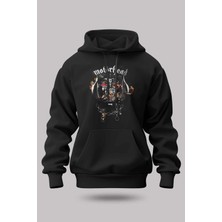 Buzagi Motörhead Oversize Kapüşonlu Unisex Şardonlu Sweatshirt