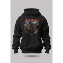Buzagi Scorpions Oversize Kapüşonlu Unisex Şardonlu Sweatshirt