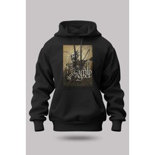 Buzagi Lamb Of God Oversize Kapüşonlu Unisex Şardonlu Sweatshirt