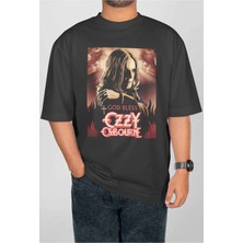 Buzagi Ozzy Osbourne Dijital Baskı Oversize Unisex Tişört