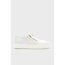 Giuseppe Zanotti Deri Fermuar Detaylı Sneaker Ayakkabı Erkek Ayakkabı RM60020