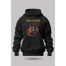 Buzagi Stormwitch Oversize Kapüşonlu Unisex Şardonlu Sweatshirt