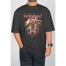 Buzagi Lamb Of God Dijital Baskı Oversize Unisex Tişört