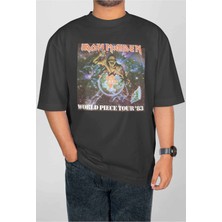 Buzagi Skull Fist Dijital Baskı Oversize Unisex Tişört