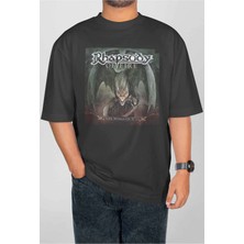 Buzagi The Rolling Stones Dijital Baskı Oversize Unisex Tişört