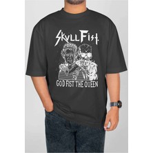 Buzagi Slash Dijital Baskı Oversize Unisex Tişört