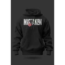 Buzagi Mistaken Oversize Kapüşonlu Unisex Şardonlu Sweatshirt