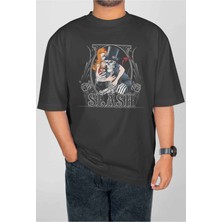 Buzagi Slayer Dijital Baskı Oversize Unisex Tişört