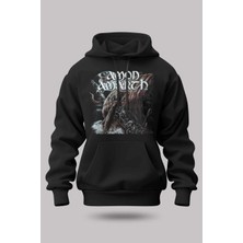 Buzagi Amon Amarth Oversize Kapüşonlu Unisex Şardonlu Sweatshirt