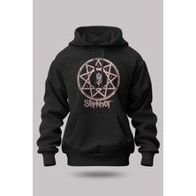 Buzagi Slipknot Oversize Kapüşonlu Unisex Şardonlu Sweatshirt