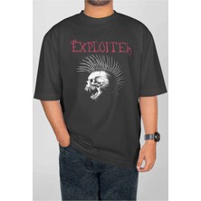 Buzagi The Exploited Dijital Baskı Oversize Unisex Tişört