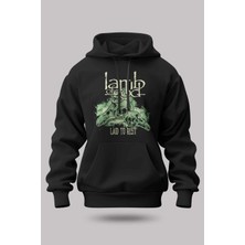 Buzagi Lamb Of God Oversize Kapüşonlu Unisex Şardonlu Sweatshirt