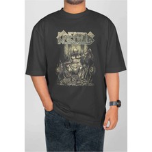 Buzagi Kreator Dijital Baskı Oversize Unisex Tişört