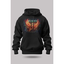 Buzagi Xandria Oversize Kapüşonlu Unisex Şardonlu Sweatshirt