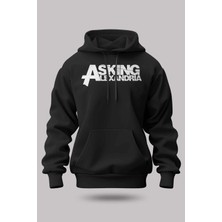Buzagi Asking Alexandria Oversize Kapüşonlu Unisex Şardonlu Sweatshirt