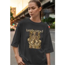 Buzagi Lamb Of God Dijital Baskı Oversize Unisex Tişört