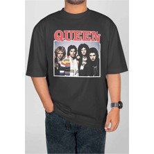 Buzagi Rammstein Dijital Baskı Oversize Unisex Tişört