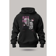 Buzagi Alter Ego Oversize Kapüşonlu Unisex Şardonlu Sweatshirt