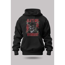 Buzagi Slayer Oversize Kapüşonlu Unisex Şardonlu Sweatshirt