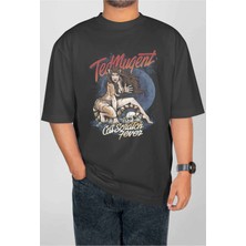 Buzagi Testament Dijital Baskı Oversize Unisex Tişört