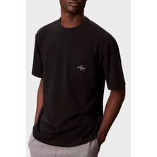Calvin Klein % 100 Pamuk Relaxed Fit Bisiklet Yaka T Shirt LV00NM2972UB1 Erkek T Shirt LV00NM2972 Ub1