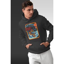 Buzagi Trust In God Oversize Kapüşonlu Unisex Şardonlu Sweatshirt