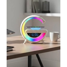 Marsilyan Modern Rgb Işıklı Kablosuz Hoparlör Uzun Süreli Müzik Keyfi