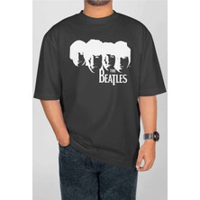 Buzagi The Beatles Dijital Baskı Oversize Unisex Tişört