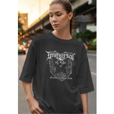 Buzagi Immortal Dijital Baskı Oversize Unisex Tişört