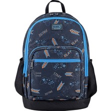  muggle okul sırt çantası ot-game over siyah mu-0389