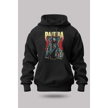 Buzagi Pantera Oversize Kapüşonlu Unisex Şardonlu Sweatshirt