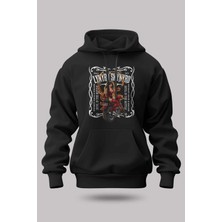 Buzagi Lynyrd Skynyrd Oversize Kapüşonlu Unisex Şardonlu Sweatshirt