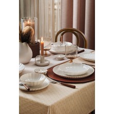 Kütahya Porselen Bone Luz Form 52 Parça 12 Kişilik Yemek Takımı