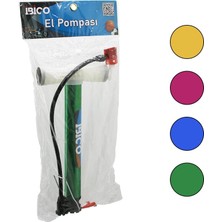 Timion Iran El Pompası  Metal Gövde   Plastik Kol - Altlık   30CM   Top - Bisiklet - Motor (5148)