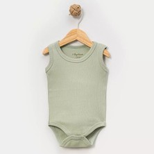 Angeltouch Pamuklu Kız Erkek Bebek Body Atlet Askılı Raporlu