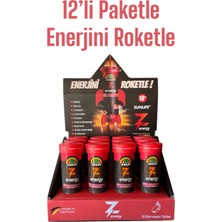 Sunlife 12'li Z Energy - Kafein, Enerji, Taurin ve Vitamin Gıda Takviyesi