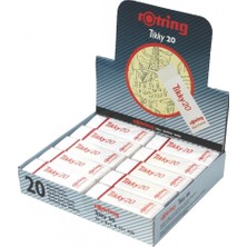 Rotring S0195831 Kurşun Kalem Silgisi Tikky 20 Li (1 Paket 20 Adet)