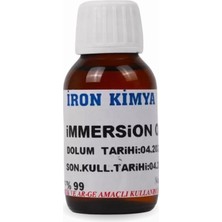 Medikal Immersiyon Yağı 50ML