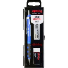 Rotring Okul Seti Tikky Rd Versatil Kalem 0.7+Min Silgi Hediyeli Menekşe Mavi