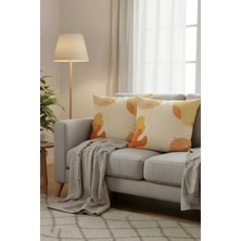 Queen Jera Modern Ev Dekorasyonu 2'li Kırlent Kılıfı - Dekoratif Yastık Kılıfı Çift Taraflı 43X43 cm