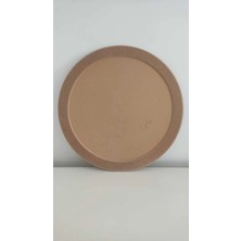 Yuvarlak Lazer Oymalı Mdf Pano 46CM - 10 mm Kalınlık