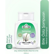 Lovecra Dökülen Saçlar Için Şampuan Biberiye Lavanta Adaçayı Yağı Güçlü Bakım Saç Canlılığı 290 ml