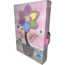 Bafix Kilitli Hatıra Defteri Karışık Desen Yh32K (Karışık Renk 1 Adet)