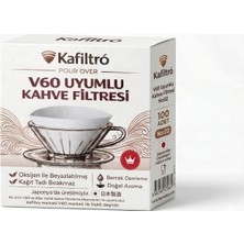 Kafiltro Hario V60 02 Uyumlu Kahve Filtresi 100AD.