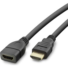Pileli Store HDMI Uzatma Kablosu 1 M - Siyah HDX2043